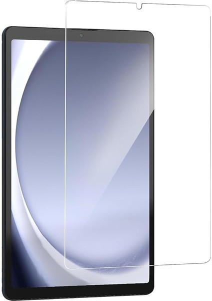 Samsung Tablet Için Tasarlanmış Uçtan Kenara Kapsama Tam Koruma Dayanıklı Temperli Cam (Galaxy Tab A9 X110)