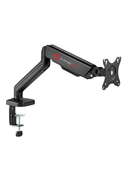 GO-5336 Single Monitor Arm, Gas Spring-Assisted Adjustable Stand, Fits 43 To 81 cm Screens, 9 kg Load, Free-Tilt Design With Cable Management And Keyhole Mounting System - Black fiyatları