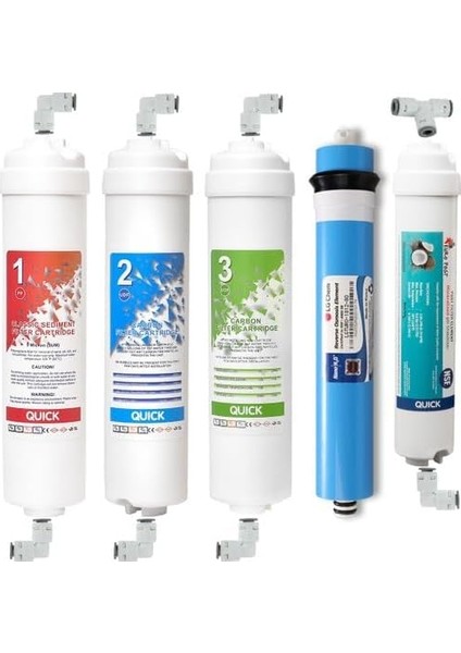 3181 Lg Kapalı Kasa Su Arıtma Cihazı Filtre Seti 5 Aşamalı Lg