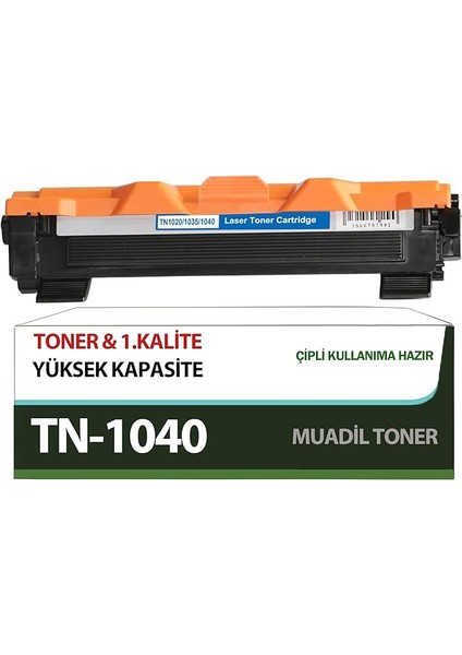 Brother HL-1211W, HL-1111, DCP-1511, TN1040 Toner Muadil