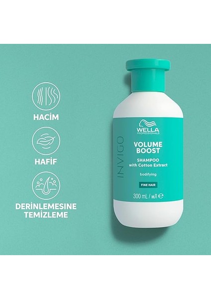 Professionals Invigo Volume Boost Hacim Artırıcı Şampuan 300 ml - Ince Telli Saçlar Için fiyatları