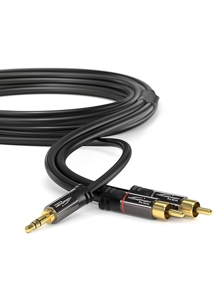 – Cinch'ten 3,5mm Jack'a Adaptör Kablosu – 1m – Çok Yönlü Tak ve Çalıştır Ses Kablosu (Aux/3,5 Mm'den 2x Cinch/rca'ya Akıllı Telefon, Tablet, Ses Çubuğu, Tv, Dizüstü Bilgisayar, Mp3) fiyatları