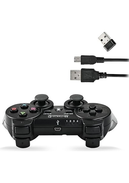 P3G - Ps3/pc Uyumlu Titreşimli Kablosuz Oyun Kolu Gamepad modelleri
