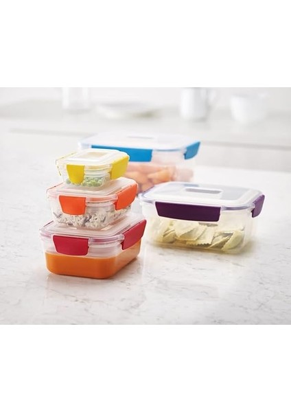 Joseph 81081 Nest Lock 5 Parça Saklama Kabı Seti, Çok Renkli fiyatları