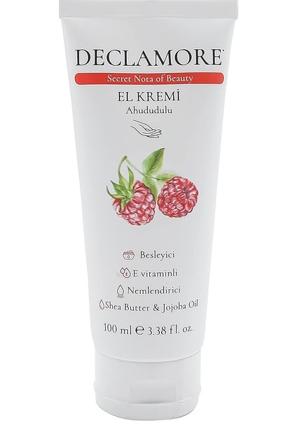 Ahududulu Yoğun El ve Tırnak Bakım Kremi 100 ml