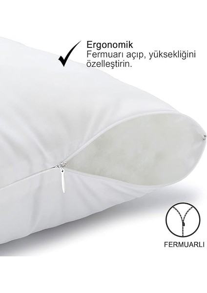 Home 900 gr Antialerjik Boncuk Silikon 4 Adet Yastık modelleri