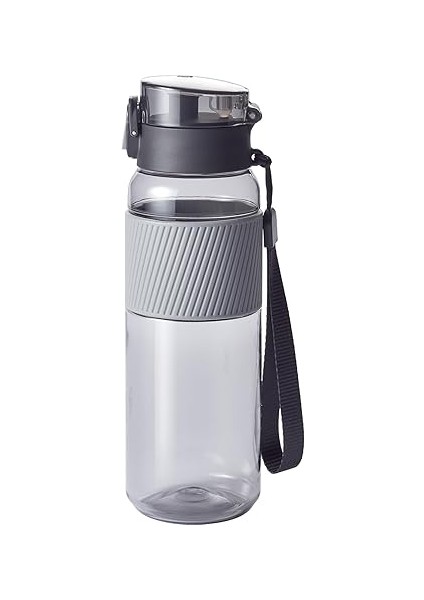 Içecek Şişesi, Bpa Içermez, Fitness, Boş Zaman ve Ofis Için Su Şişesi, Tritan, Gri, 680 ml fiyatları