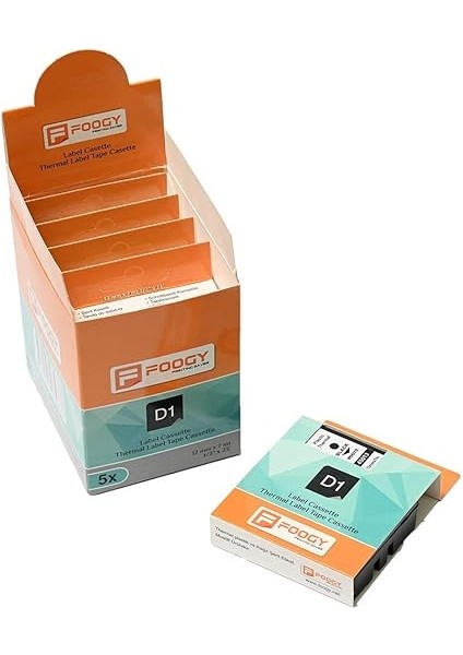 Dymo D1 Serit Etiket Muadili Kağıt Beyaz 12 mm x 7 M indirimleri