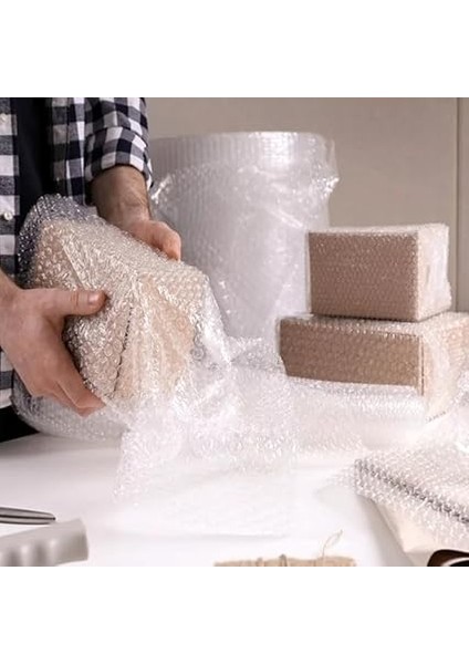 Evi Balonlu Naylon Patpat 100CM Genişlikte Rulo Havalı Eşya Koruma Ambalaj Pat Pat (100CM x 10M) fiyatları