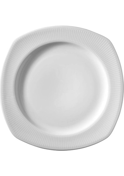 Porselen Çisil 18 Parça 6 Kişilik Yemek Takımı, Krem fırsatları