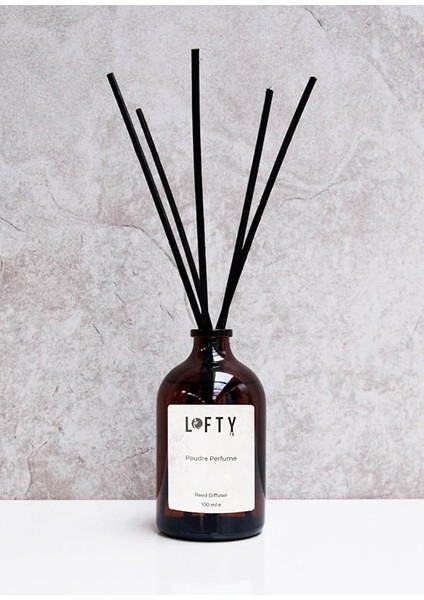 Pudra Bambu Çubuklu Oda Kokusu 100 ml