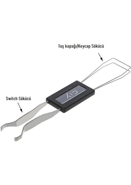 Mekanik Klavye Switch ve Tuş Kapağı Sökme Aparatı modelleri