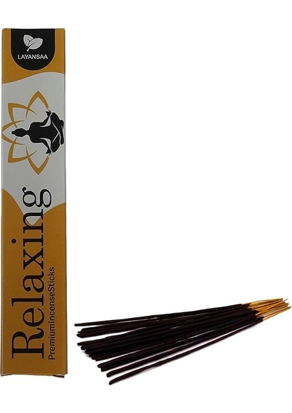 Relaxing (Rahatlatıcı) Kokusu Özel Aroma Kokusu Agarbatti Arınma 20 Adet 1 Paket Çubuk Tütsü