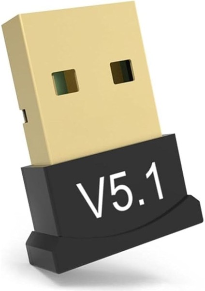 Elektronik 5.1 Bluetooth Doungle V5.1 USB Bluetooth Adaptörü Alıcı Verici Mini Kablosuz Bluetooth Dongle V5.1 USB Bluetooth Adaptörü Alıcı Verici Mini Kablosuz