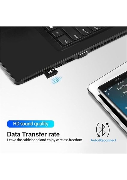 Elektronik 5.1 Bluetooth Doungle V5.1 USB Bluetooth Adaptörü Alıcı Verici Mini Kablosuz Bluetooth Dongle V5.1 USB Bluetooth Adaptörü Alıcı Verici Mini Kablosuz modelleri
