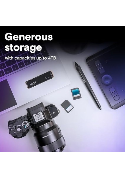 P3 1tb Pcıe Gen3 3D Nand Nvme M.2 Ssd, 3500 Mb/s'ye Kadar - CT1000P3SSD8 modelleri