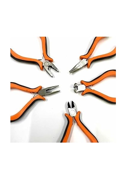 Seti 5 Li (Yankeski - Karga Burun - Yuvarlak - Eğik - Kerpeten) fiyatları