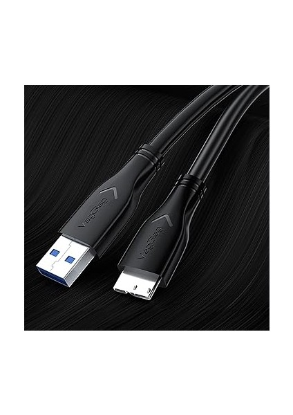 USB 3.0 Micro B Şarj ve Data HDD Kablosu 1 Metre modelleri