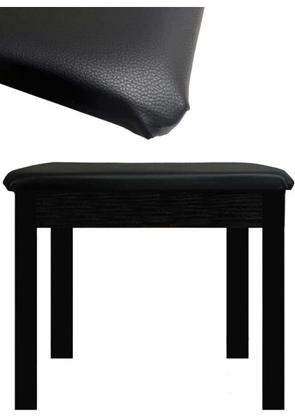 TBX-144BK Üst Kalite Piyano Taburesi Gizli Bölmeli Siyah Renk (32X54X48)