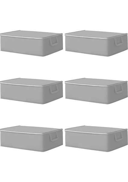 6 Adet Hurç Seti Büyük Boy Baza Altı Çekyat Düzenleyeci Çeyiz Bohçası 64 x 45 x 22