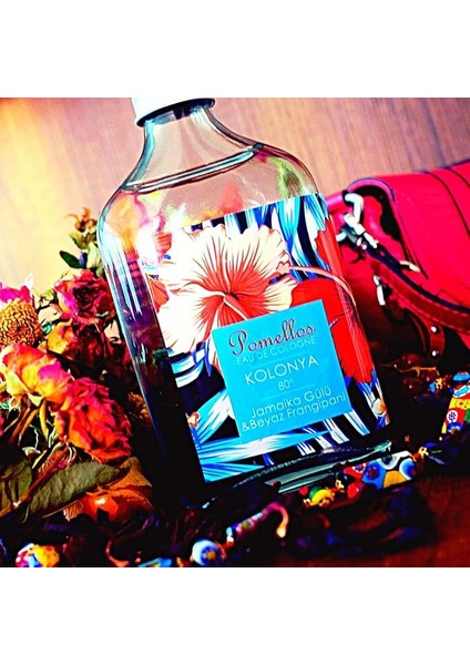 Jamaika Gülü & Beyaz Frangipani Kolonya 250 ml