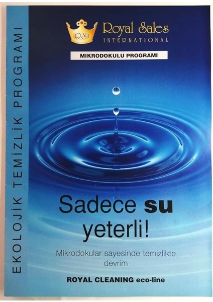 Mikrofiber Temizlik-Cleaning.royal Cam Bezi (Mavi) Iz ve Toz Bırakmaz. indirimleri