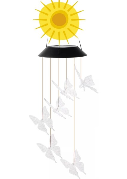 Güneş Enerjili Renk Geçişli Kristal Kelebek AYDINLATMA/GT-SL08