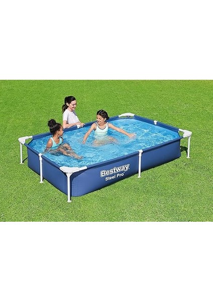 Steel Pro Dikdörtgen Yer Üstü Havuz 2,21 M x 1.50 M x 43 cm fiyatları