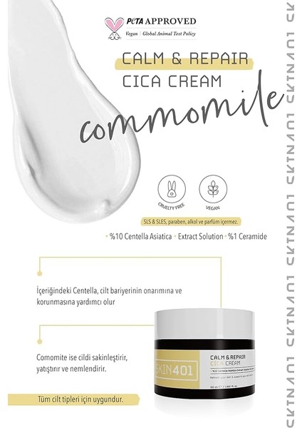 Sakinleştirici ve Bariyer Onarıcı Centella Krem 50ML modelleri