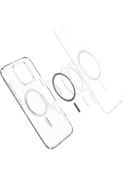iPhone 16 Pro Max Ince Magsafe Kılıf Ultra Hybrid Sararma Karşıtı Duraclear™ Hava Kanalı Teknolojisi™ Askeri Sınıf Koruma Magfit Frost Clear Mat Kapak - ACS08002 fiyatları