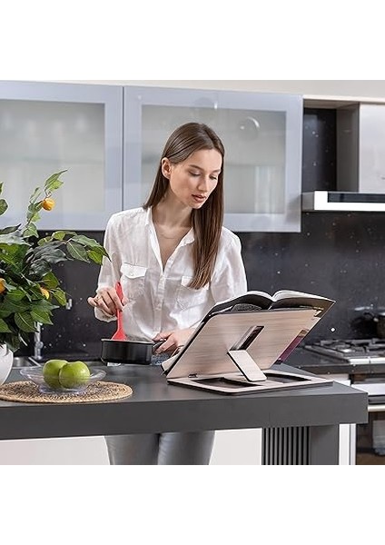 Wood - Kitap Okuma Standı Büyük Boy (Ceviz) modelleri