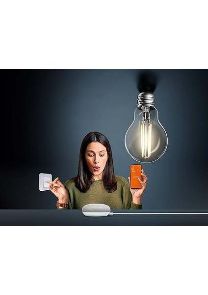 LED Filamant Lamba, 7 W, 806 Lümen, Bluetooth Kontrol fiyatları