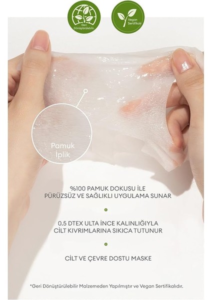 Hassas Ciltler Için Artemisia Özü Içeren Nemlendirici Yaprak Maske Artemisia fırsatları