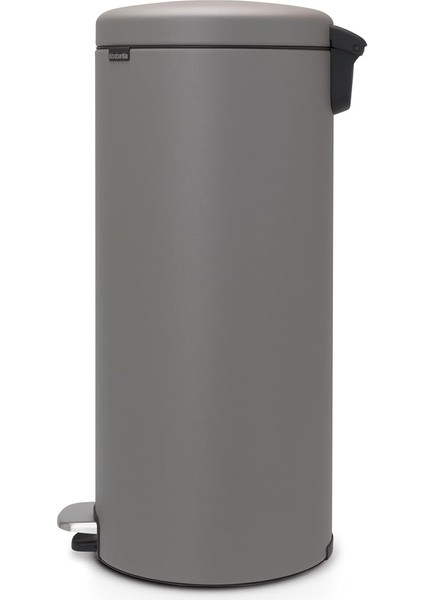 Tret Çöp Kovası, Iç Kovalı, Plastik, Çelik, Mineral Concrete Grey, 30 Litre fiyatları