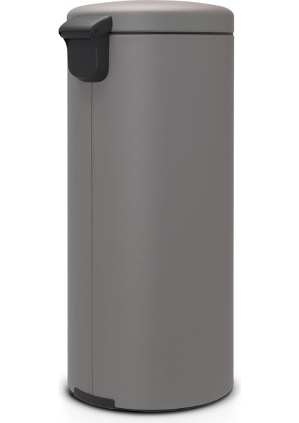Tret Çöp Kovası, Iç Kovalı, Plastik, Çelik, Mineral Concrete Grey, 30 Litre modelleri