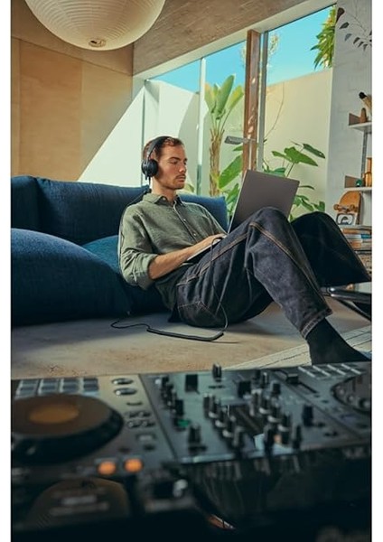 Nth-50 Profesyonel Kulak Üstü Kablolu Dj Kulaklıklar | Dayanıklı, Rahat, Hi-Fi Ses | Müzisyenler, Film Yapımcıları, Yaratıcılar (Siyah) fiyatları