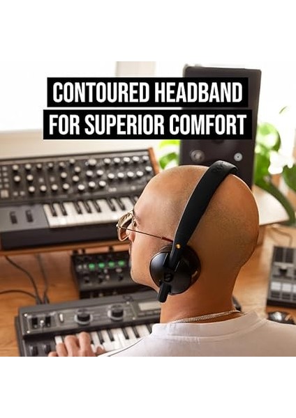 Nth-50 Profesyonel Kulak Üstü Kablolu Dj Kulaklıklar | Dayanıklı, Rahat, Hi-Fi Ses | Müzisyenler, Film Yapımcıları, Yaratıcılar (Siyah) modelleri
