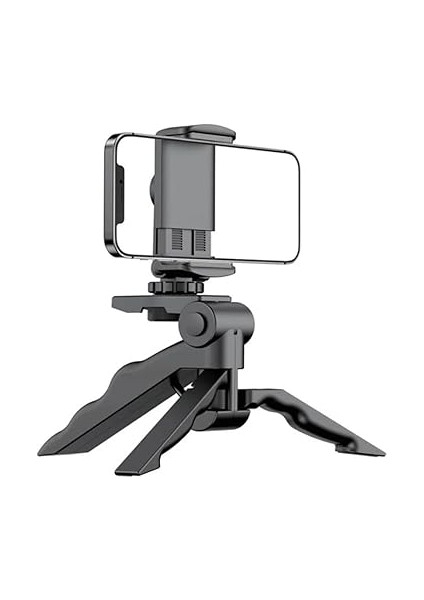 Tripod Modern Tasarım 3 Ayak Mini Kamera ve Telefon Tripodu + Döner Başlık Telefon Tutucu Hafif Taşınabilir K555 modelleri