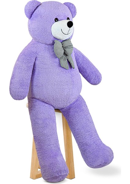 Oyuncak Papyonlu Dev Pelüş Ayıcık,sevgiliye Hediye Ayıcık (160CMLILA)