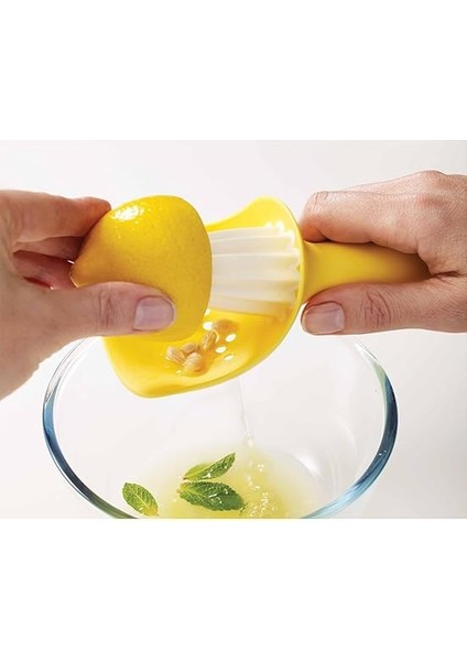 Joseph - Sıçrama Korumalı ve Çekirdek Tutuculu Limon Sıkacağı - Sarı/beyaz modelleri