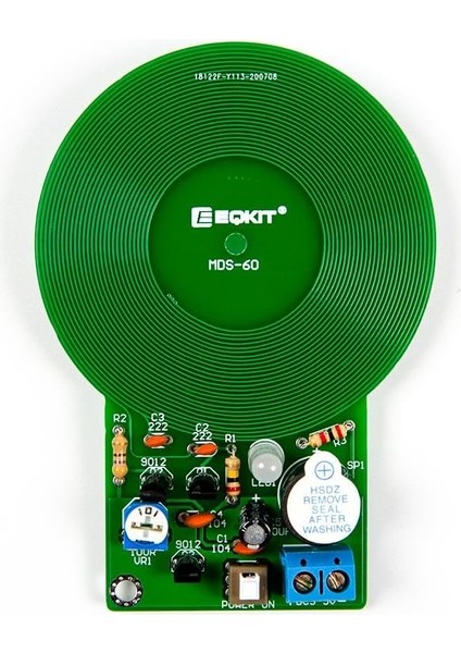 Robotik Dc 3V-5V Metal Dedektörü Modülü