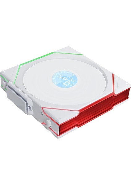 Li Unı Fan Tl Wıreless LCD 1X120MM Beyaz Kasa Fanı (G99.12TLLCD1W1W.00)