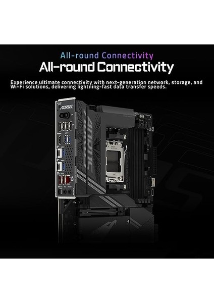 X870 Aorus Elite Wıfı7 Am5 Lga 1718, Atx, Ddr5, 4x M.2, Pcıe 5.0, Usb4, Wi-Fi 7, 2.5gbe Lan, Ez-Mandal, Q-Flaş fiyatları