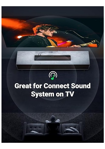 3.5 mm Jack Girişi Aux To 2 Rca Ses Aktarma Kablosu 1 Metre fırsatları