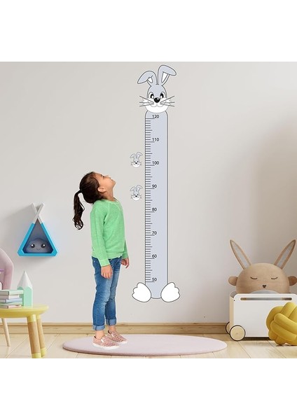 Şeklinde Boy Ölçüm Cetveli - Bebek ve Çocuk Odası Için