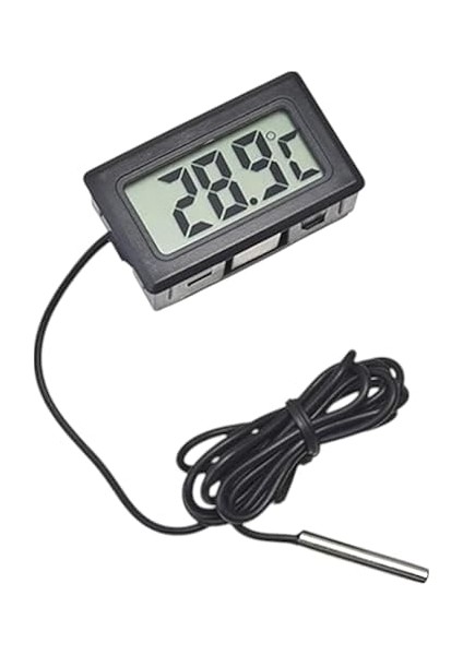 - Dijital Iç Veya Dış Sıcaklık Ölçer Ev ve Bebek Odası Termometre - Sıcaklık Ölçer - Dijital Termometre