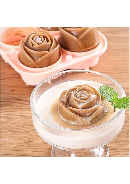 Chef Eysigo Gül Buz Kalıbı, Kapaklı, Silikon, Çok Amaçlı Büyük Boy fırsatları