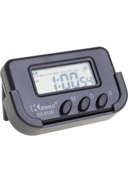 KK-613D Dijital Küçük Masa-Araba Saati-Alarm-Kronometre fiyatları