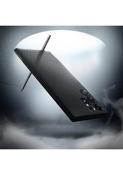 Samsung Galaxy S22 Ultra 5g Kılıf Liquid Air Matte Black - ACS03915 modelleri