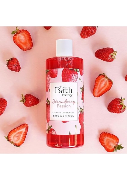 Bath Factory Nemlendirici ve Besleyici Çilek Aromalı Duş Jeli 400 ml fırsatları